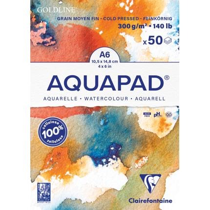 Aquapad Block, A6, 50B., 300g