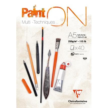 Painton Mix Media Block, A5, 40Bl. 250g.