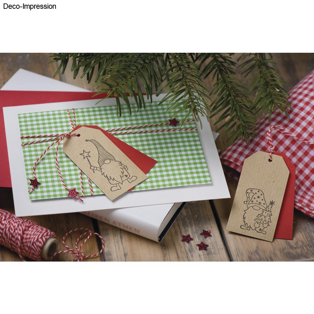Stempel Wichtel theo mit Tanne — Bild 5