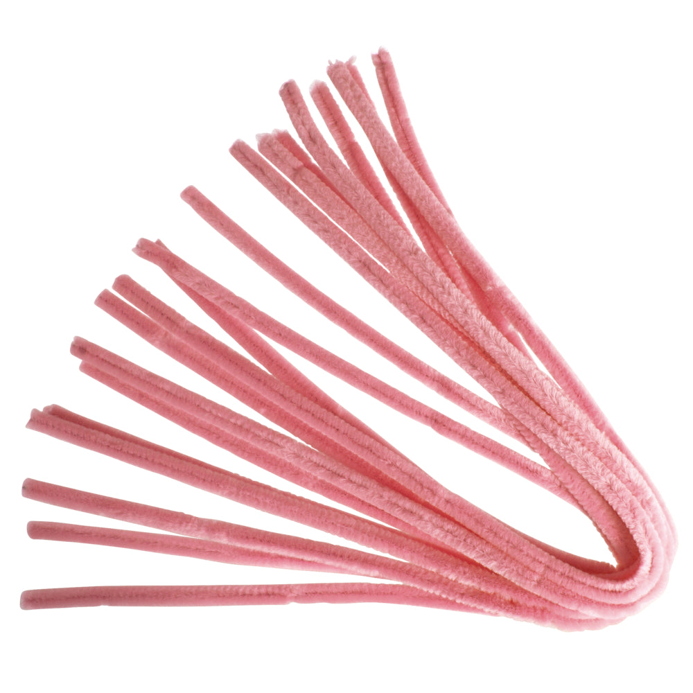 Chenilledraht, rosa, 10Stk. — Bild 1