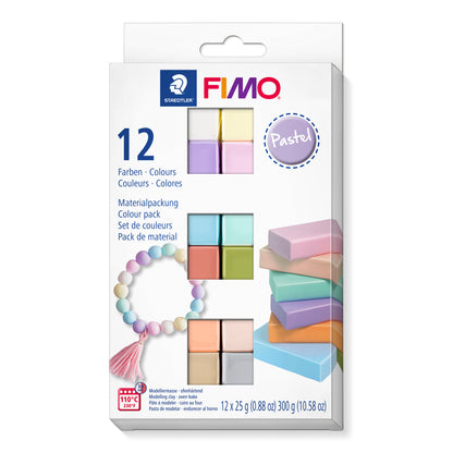 Fimo soft Set 12St.Pastell