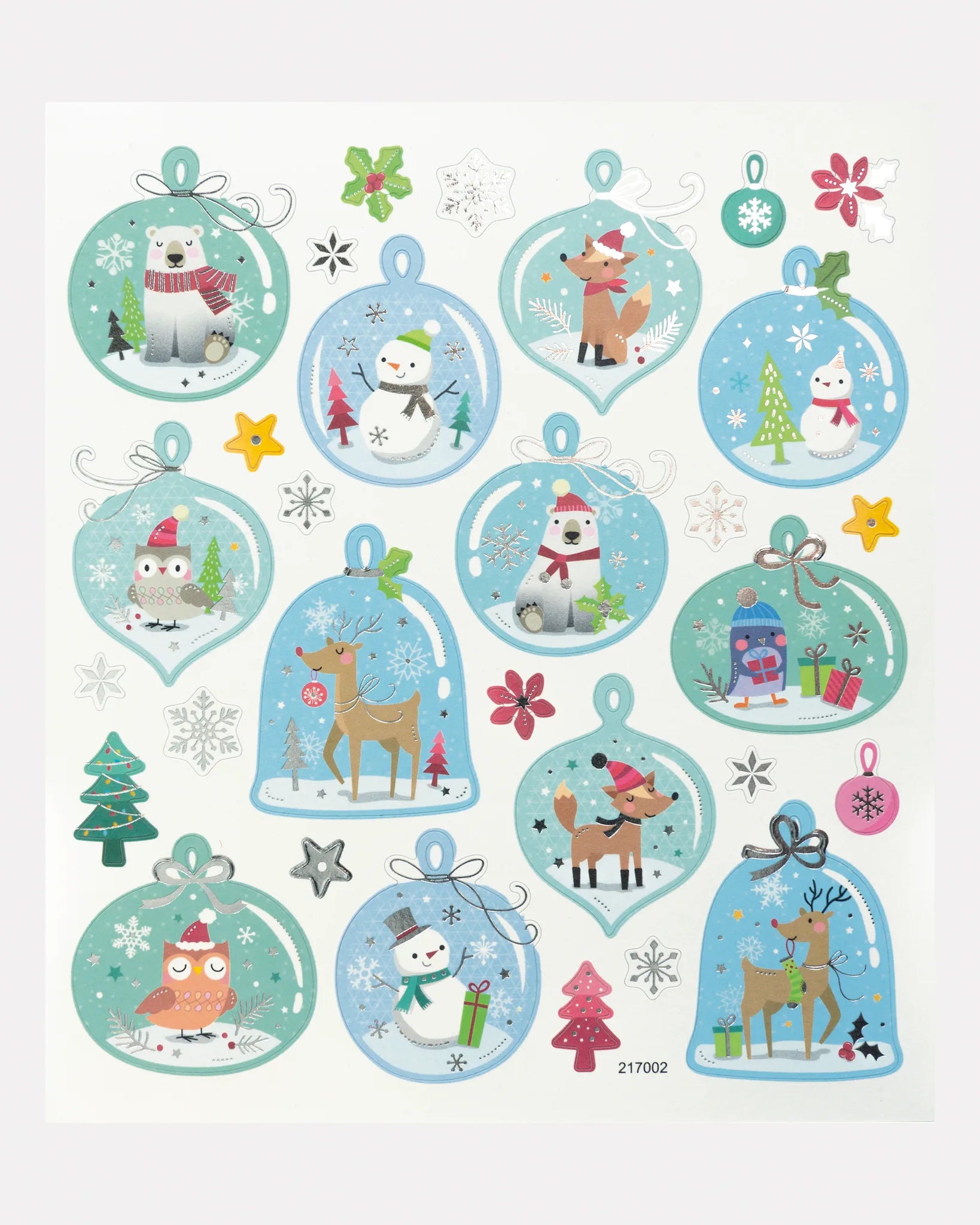 folia Charming Sticker CHRISTMAS I, 15x17cm