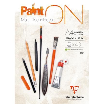 Painton Mix Media Block, A4, 40Bl. 250g.