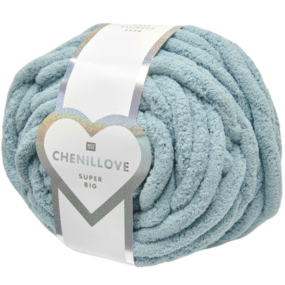 Rico Design Chenillove Super Big 300G, aqua