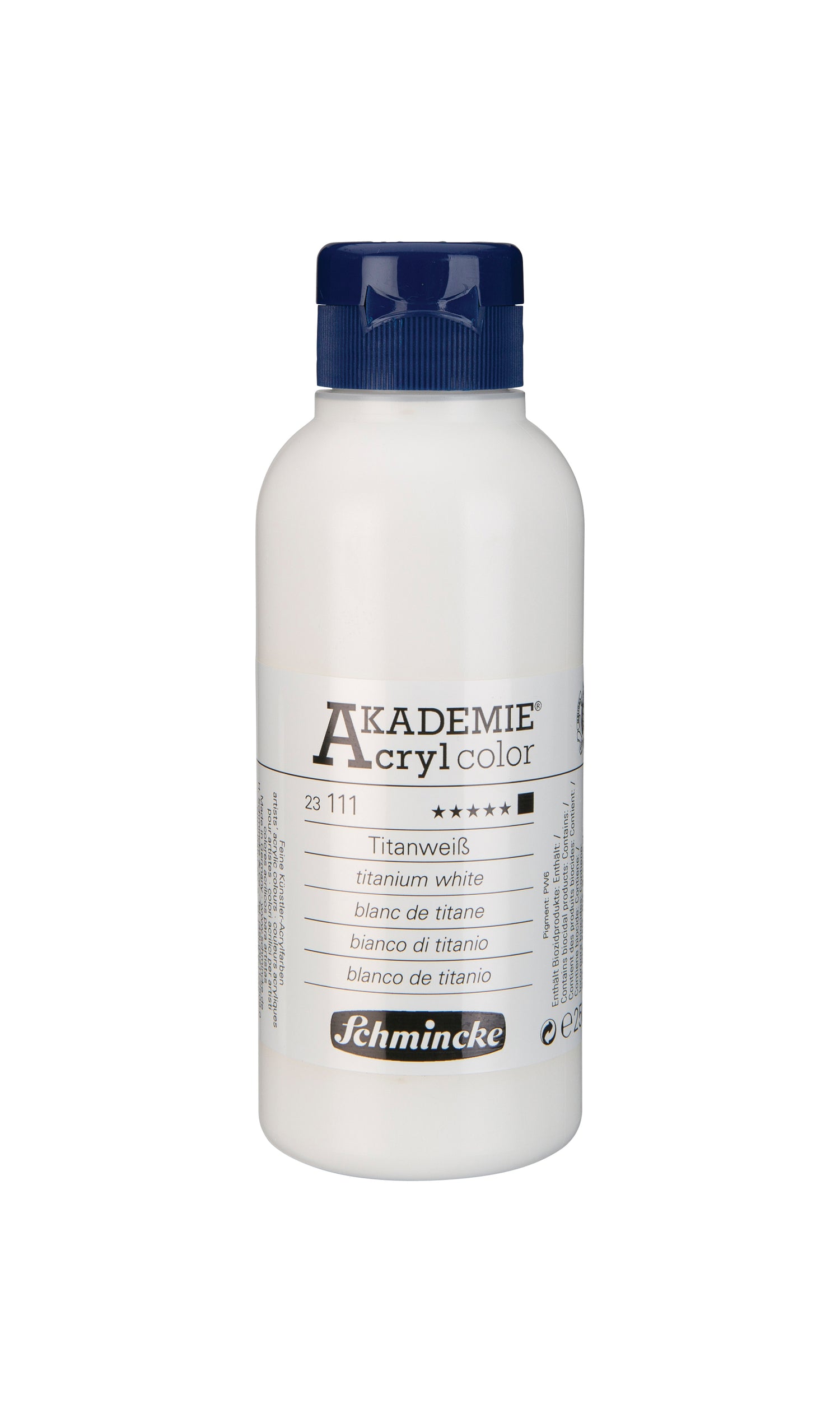 Schmincke Akademie Acryl 250ml Titanweiß