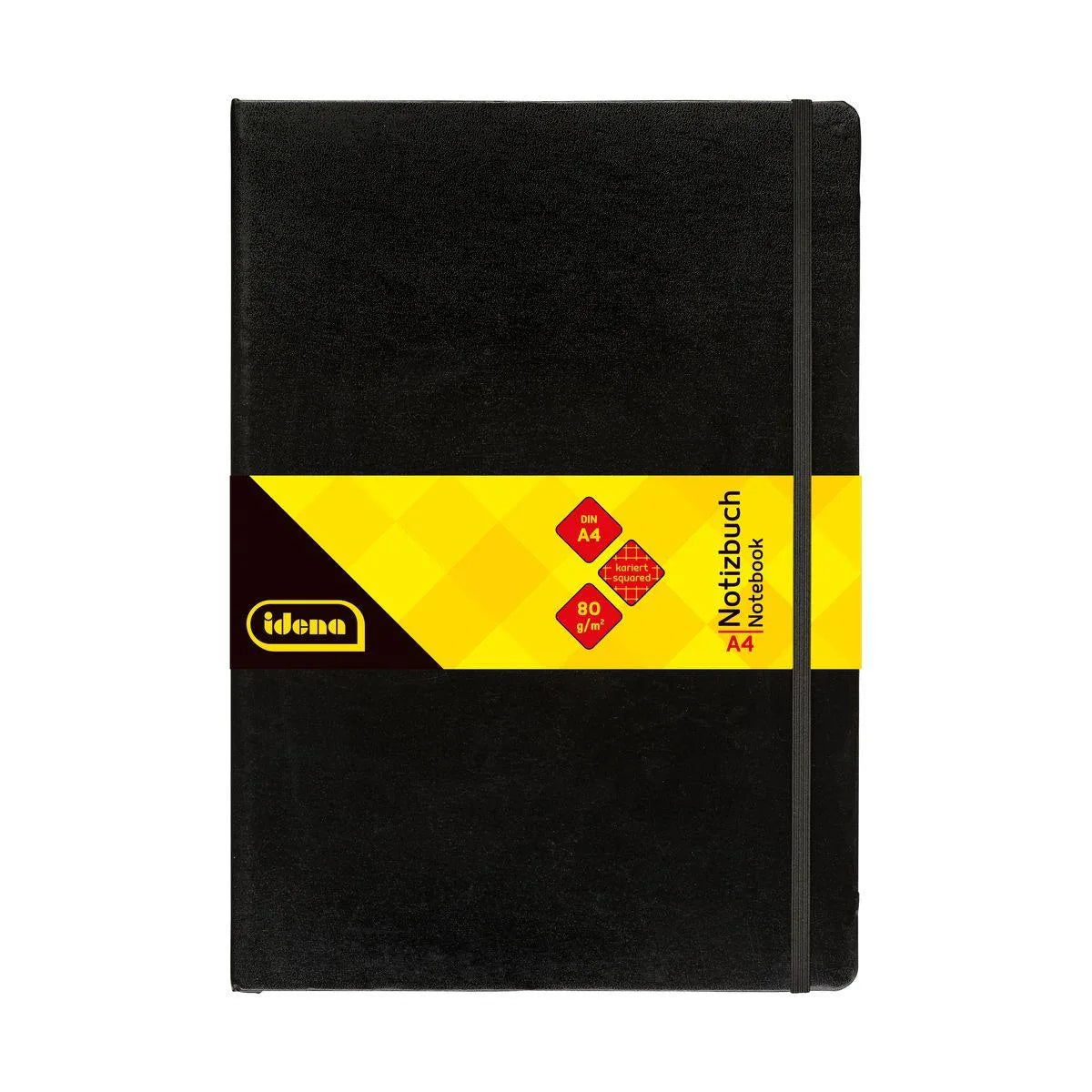 Idena Notizbuch,A4,80g.192S.kariert – Detailansicht 1