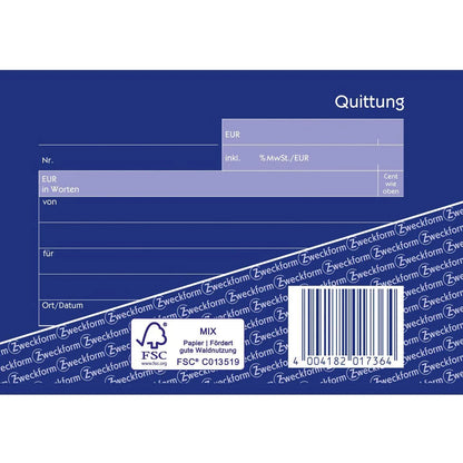 AVERY Zweckformquittung A6,2x40 Blatt – Detailansicht 3