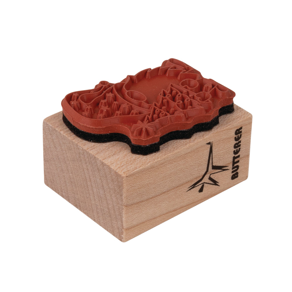 Stempel Wichtel theo mit Tanne — Bild 3