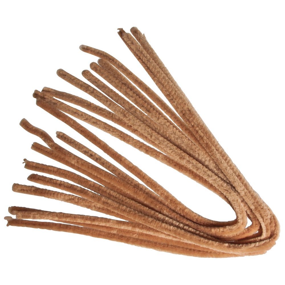 Chenilledraht, beige, 10Stk. — Bild 1