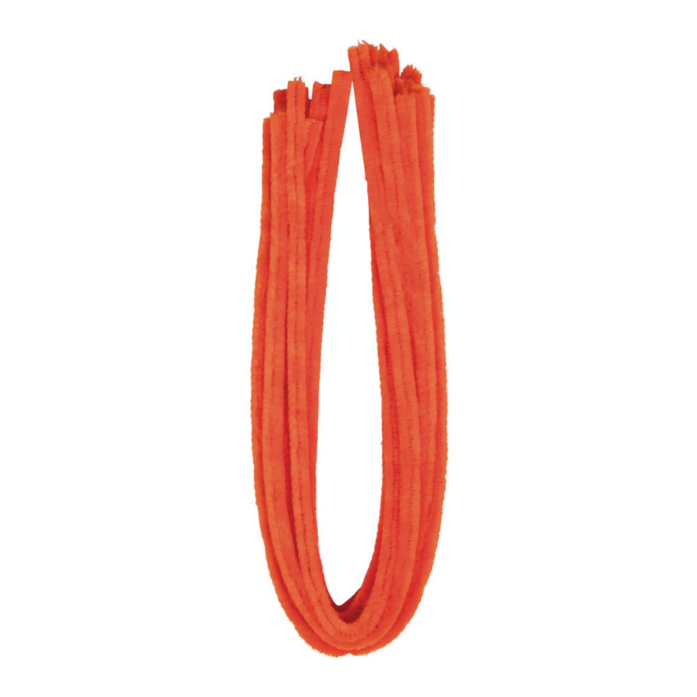 Chenilledraht, orange, 10Stk. — Bild 1