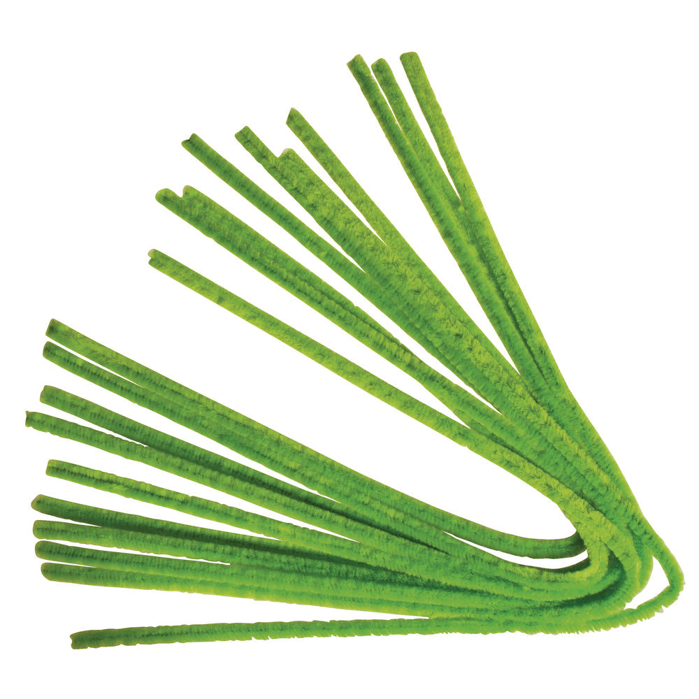 Chenilledraht, hell oliv, 10Stk. — Bild 1