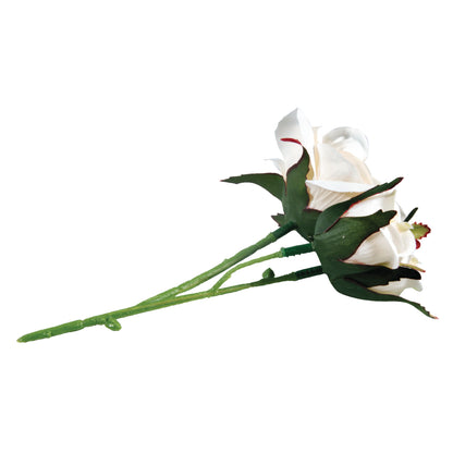 Rosen Pick, weiß, 15cm, 3 Blüten — Bild 2
