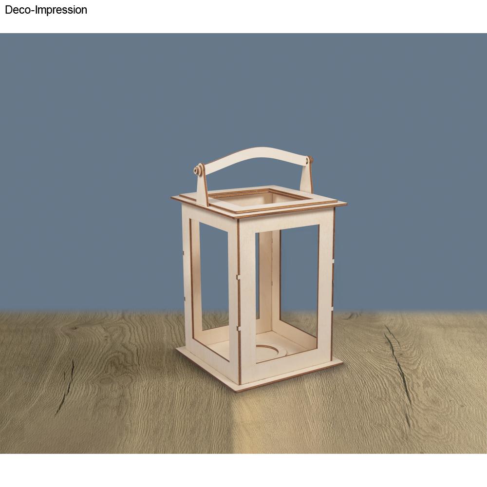 Holz-Laterne Basic — Detail 2