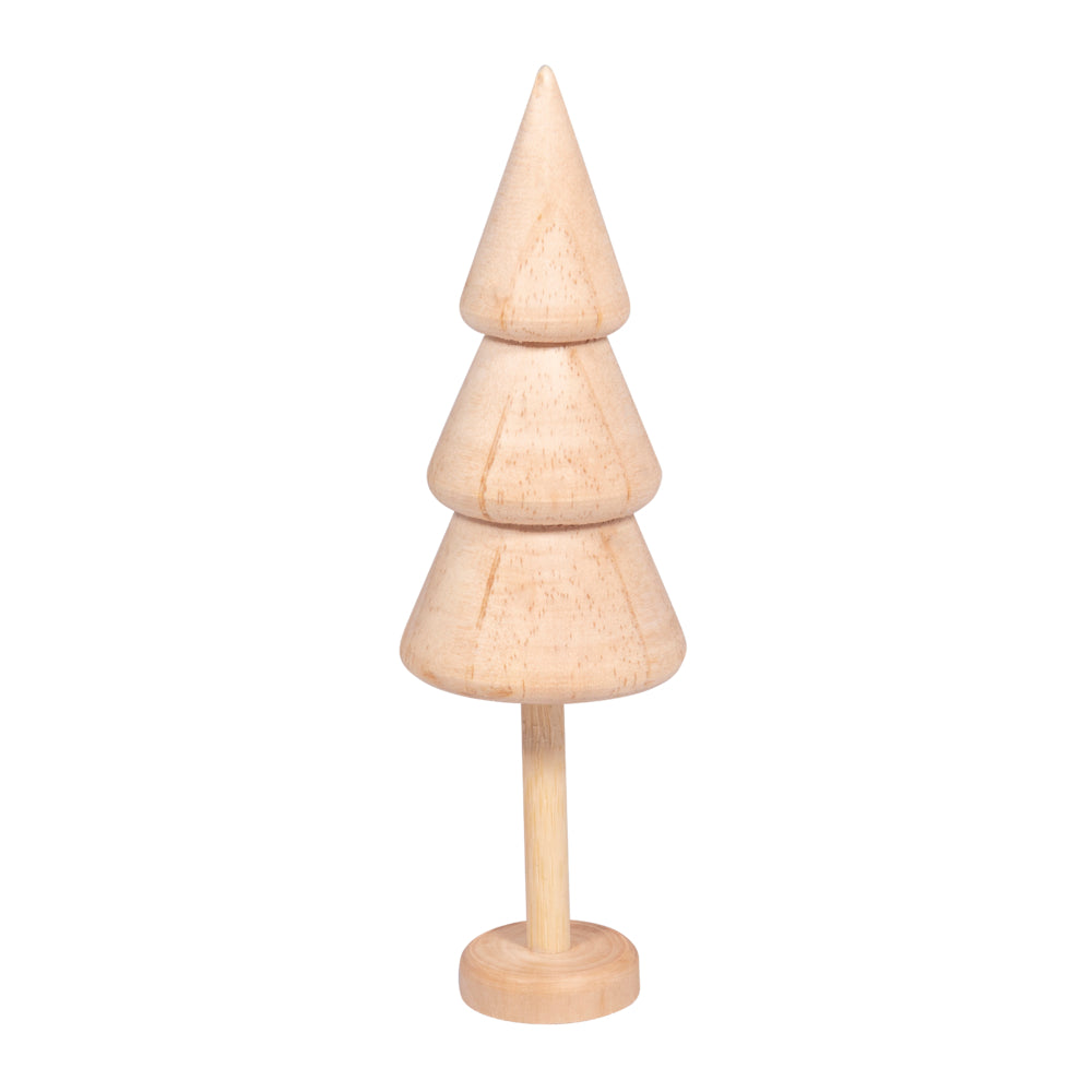 Holz Weihnachtsbaum,16cm — Bild 1