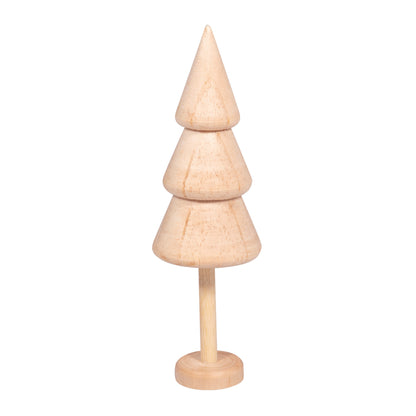 Holz Weihnachtsbaum,16cm — Bild 1