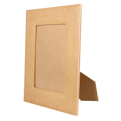 Pappmaché Bilderrahmen,FSC Recycled 100, 19x24x0,7cm, mit Aufsteller+Aufhänger — Bild 2